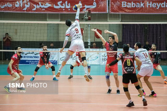 پیروزی تبریز و ارومیه و شکست نمایندگان تهران در هفته دوازدهم لیگ برتر والیبال