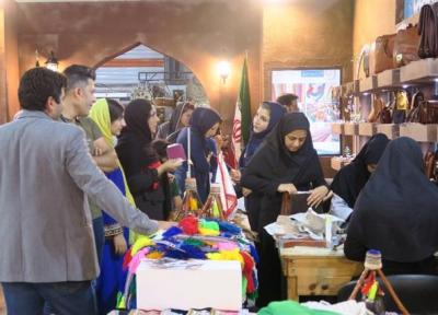 حضور کارآفرینان اداره کل میراث فرهنگی خوزستان در نمایشگاه هفته دولت در اهواز