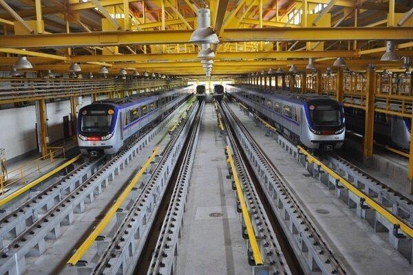 ببینید ، سفر یک دقیقه ای مهیج در بزرگترین پارکینگ قطارهای متروی ایران